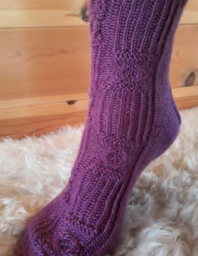 Socken handgestrickt | 2glatt2verkehrt