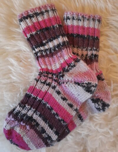 Socken handgestrickt | 2glatt2verkehrt