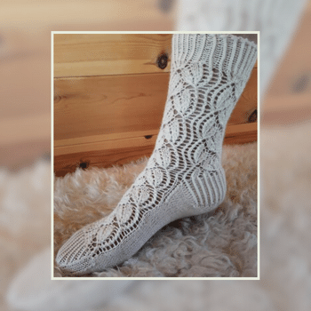 handgestrickte Socken